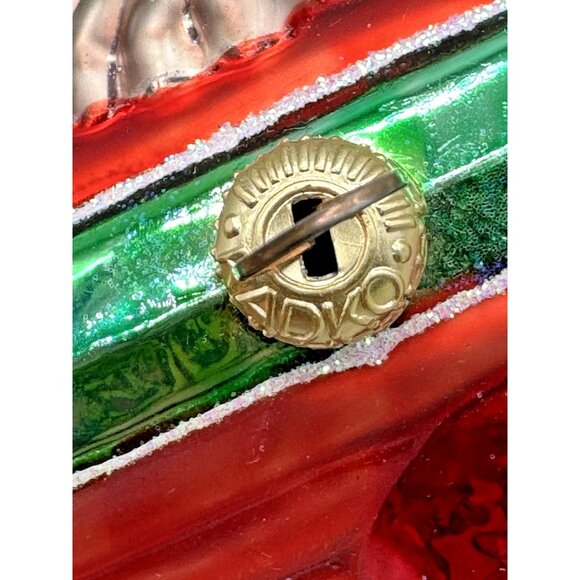 Christopher Radko Santa Reindeer Zippidee Zeppelin Blimp Christmas Ornament 1999 - Picture 7 of 8